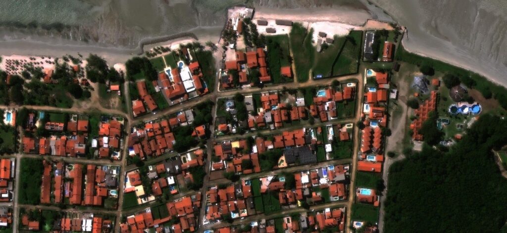 Imagens de satélite de altíssima resolução fortalecem a gestão urbana na Ilha de Itamaracá (PE)