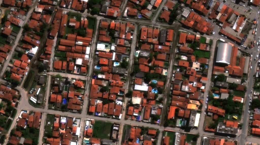 Imagem: resolução espacial de 15cm HD - satélite Legion 2 - Vantor